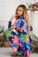 Rochie din crep in clos cu imprimeu floral digital - StarShinerS 3 - StarShinerS.ro