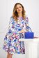 Rochie din crep in clos cu imprimeu floral digital - StarShinerS 1 - StarShinerS.ro