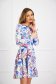 Rochie din crep in clos cu imprimeu floral digital - StarShinerS 2 - StarShinerS.ro