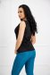 Black top shirt tented lycra cowl neck - StarShinerS 3 - StarShinerS.com