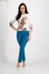 Women`s blouse loose fit viscose with floral print - StarShinerS 4 - StarShinerS.com