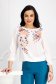 Women`s blouse loose fit viscose with floral print - StarShinerS 1 - StarShinerS.com