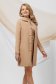 Nude overcoat straight with pearls elastic cloth 2 - StarShinerS.com