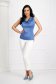 Light Blue Tight Lycra Top with Dropped Neckline - StarShinerS 4 - StarShinerS.com