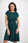 Rochie din lycra cu sclipici verde-inchis in clos cu elastic in talie - StarShinerS 1 - StarShinerS.ro
