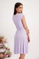 Rochie din lycra cu sclipici lila in clos cu elastic in talie - StarShinerS 2 - StarShinerS.ro