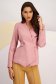 - StarShinerS pink jacket elastic cloth tented accessorized with tied waistband 6 - StarShinerS.com