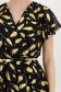 Rochie din voal midi in clos cu elastic in talie si accesoriu tip curea - StarShinerS 6 - StarShinerS.ro
