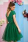 - StarShinerS green cloche dress from tulle with sequin embellished details laced 3 - StarShinerS.com