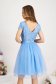 Rochie din tul si dantela albastru-deschis in clos cu aplicatii cu sclipici - StarShinerS 2 - StarShinerS.ro