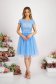 - StarShinerS lightblue cloche dress from tulle with sequin embellished details laced 3 - StarShinerS.com