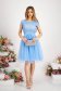- StarShinerS lightblue cloche dress from tulle with sequin embellished details laced 5 - StarShinerS.com