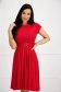 - StarShinerS red dress lycra with glitter details cloche with elastic waist 6 - StarShinerS.com
