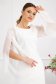 - StarShinerS white dress elastic cloth with veil sleeves straight 1 - StarShinerS.com