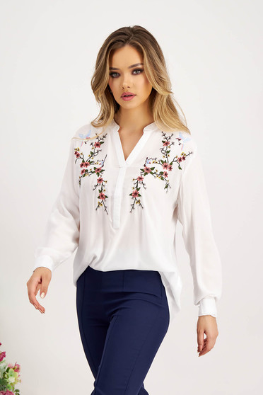 Women`s blouse loose fit cotton