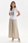 White t-shirt cotton loose fit short sleeves 2 - StarShinerS.com