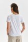 White t-shirt cotton loose fit short sleeves 3 - StarShinerS.com