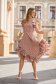 Asymmetric Georgette Midi Dress with Ruffles - StarShinerS 4 - StarShinerS.com