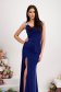 - StarShinerS lycra long with embellished accessories blue dress 4 - StarShinerS.com