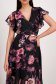 - StarShinerS dress from veil fabric midi cloche with elastic waist accessorized with belt 6 - StarShinerS.com