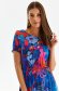 Rochie din material subtire midi in clos cu elastic in talie si imprimeu floral - Top Secret 4 - StarShinerS.ro