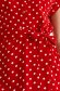 Rochie din material subtire rosie scurta cu un croi drept accesorizata cu cordon - Top Secret 6 - StarShinerS.ro