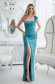 Green dress long mermaid dress taffeta slit 3 - StarShinerS.com