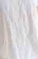 White t-shirt cotton loose fit with rounded cleavage 4 - StarShinerS.com