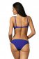 Navy blue two-piece swimsuit with push-up and adjustable bottoms 3 - StarShinerS.com