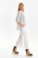 White women`s blouse cotton loose fit with puffed sleeves 5 - StarShinerS.com