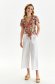Women`s blouse thin fabric loose fit with v-neckline 2 - StarShinerS.com