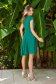 Rochie din crep verde scurta in clos cu decolteu patratos - StarShinerS 5 - StarShinerS.ro