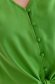 Camasa dama din material fluid verde cu croi larg - Top Secret 6 - StarShinerS.ro