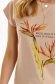 Cream t-shirt cotton loose fit abstract 4 - StarShinerS.com