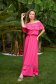 Rochie din material fluid roz in clos cu elastic in talie pe umeri - Top Secret 6 - StarShinerS.ro