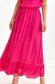 Pink dress light material cloche with elastic waist one shoulder 6 - StarShinerS.com