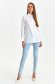 White women`s shirt poplin, thin cotton loose fit 2 - StarShinerS.com