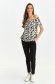 Women`s blouse light material loose fit naked shoulders 2 - StarShinerS.com