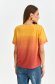 Tricou din bumbac usor elastic portocaliu cu croi larg in degradee- Top Secret 3 - StarShinerS.ro