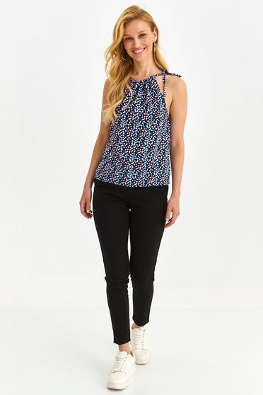 Top Shirts, Dark blue top shirt light material loose fit adjustable straps - StarShinerS.com