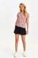 Women`s blouse light material loose fit with floral print 2 - StarShinerS.com