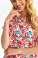 Bluza dama din material fluid cu croi larg si imprimeu floral multicolor - Top Secret 4 - StarShinerS.ro