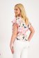 Bluza dama din material fluid cu croi larg si imprimeu floral digital - StarShinerS 2 - StarShinerS.ro