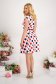 Dress elastic cloth short cut accessorized with belt 4 - StarShinerS.com