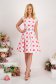 Dress elastic cloth short cut accessorized with belt 3 - StarShinerS.com