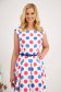 Dress elastic cloth short cut accessorized with belt 6 - StarShinerS.com