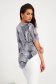 Women`s blouse lycra loose fit frilly trim around cleavage line 2 - StarShinerS.com