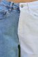 Blugi Mom Fit alb-albastru cu talie inalta si buzunare laterale - SunShine 6 - StarShinerS.ro