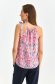 Pink women`s blouse thin fabric loose fit with straps 3 - StarShinerS.com