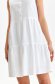 Rochie din material subtire alba scurta cu croi larg - Top Secret 6 - StarShinerS.ro